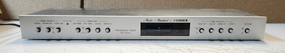 Fisher TR-3000 Program Timer 120VAC 50/60HZ 5W -WORKING-
