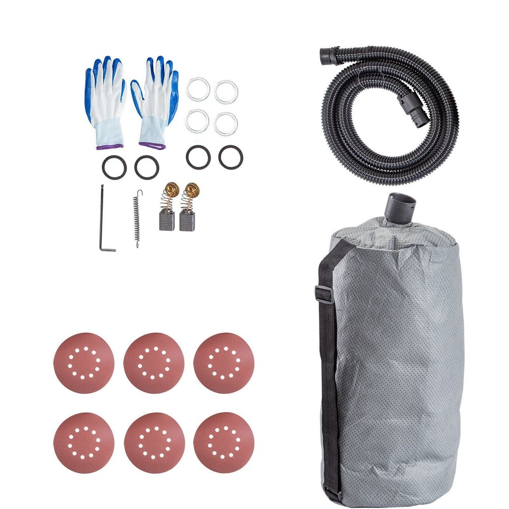 Variable Speed Drywall Sander 850W w/ Telescoping Handle LED Light & Vacuum Bag
