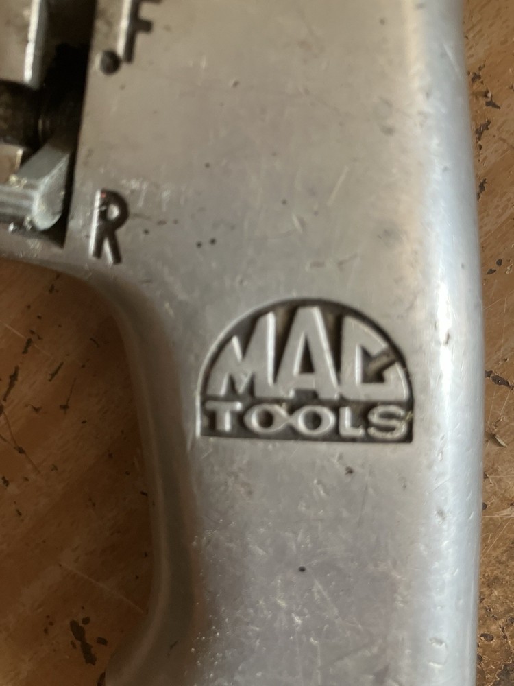 Pneumatic Air Drill Silver Industrial Tool