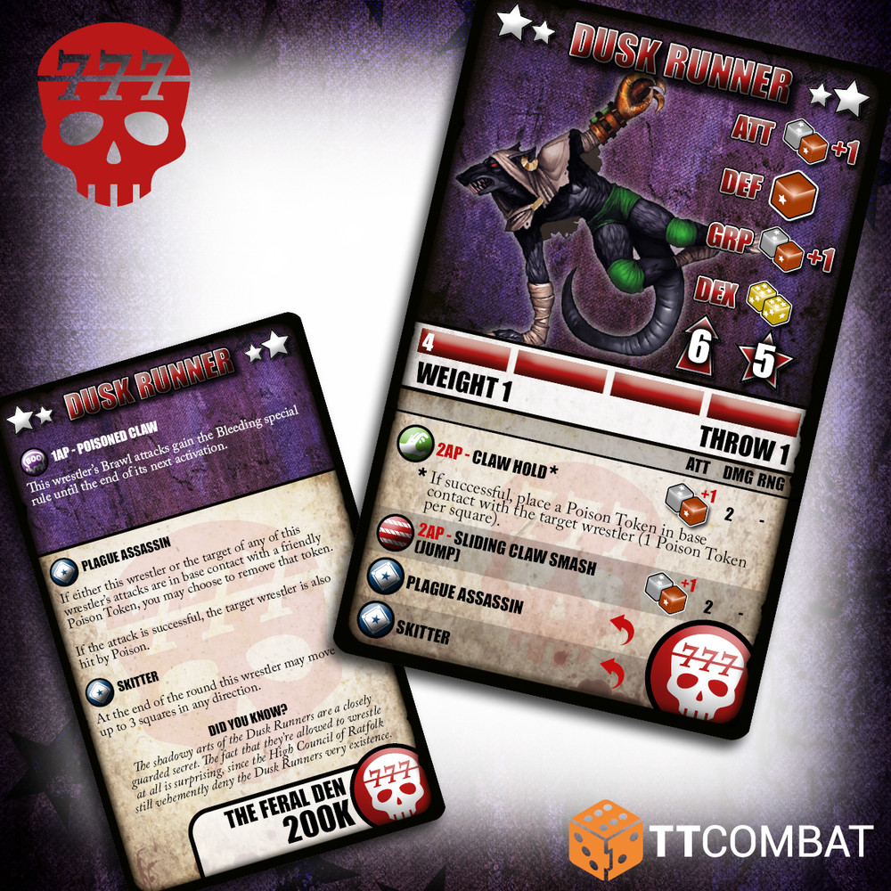 Rumbleslam BNIB Rotten Rodents