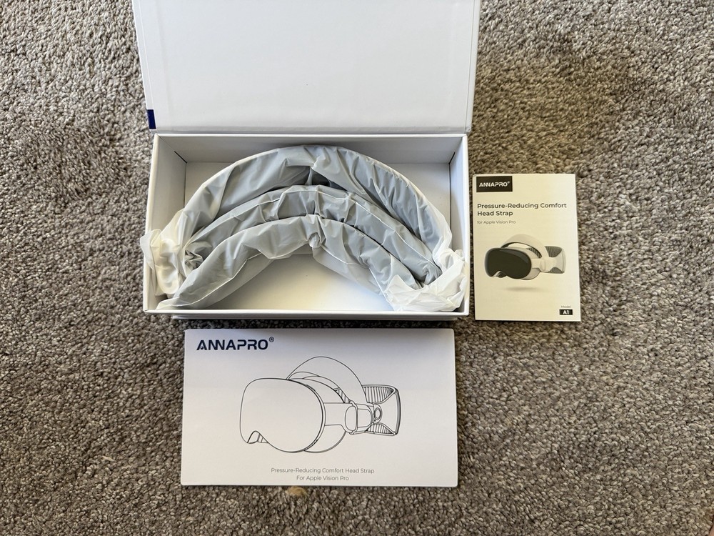 Annapro A1 Head Strap for Apple Vision Pro – Adjustable Comfort Fit