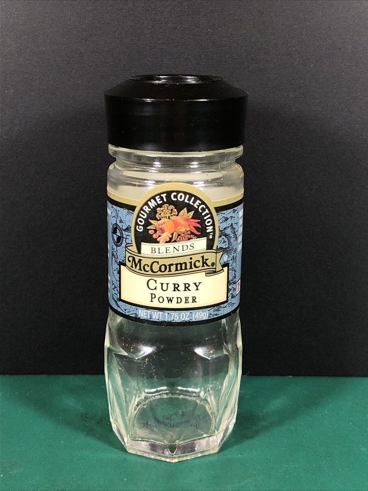 Vintage McCormick | Curry Powder | Spice Jar | Blends | Gourmet | Empty