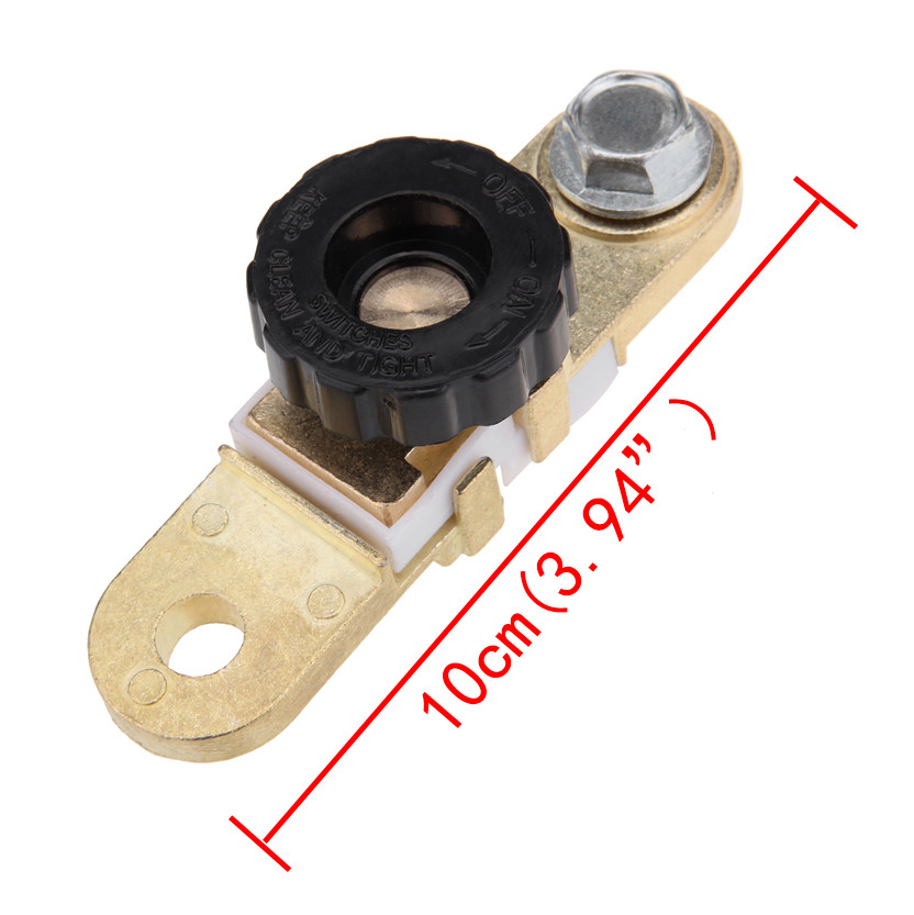 2PCS Side Mount Battery Terminal Switch Quick Cut Off Disconnect Safety Switch