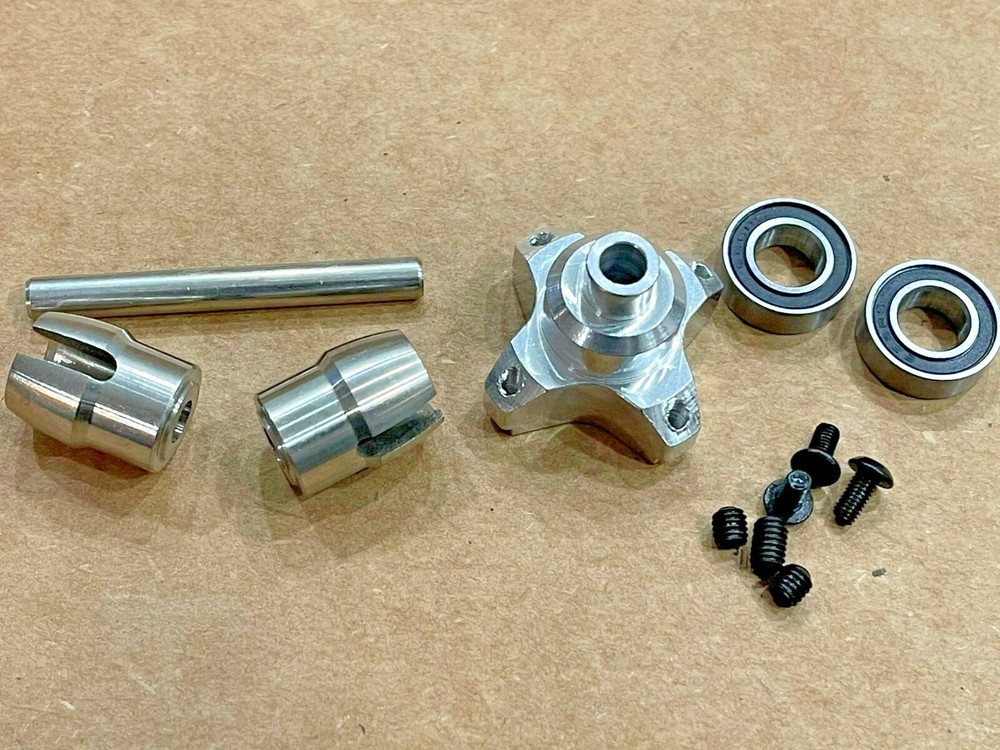 Stainless Steel Solid Axle Diff  Differential Locker for Arrma 6S BLX Notorious