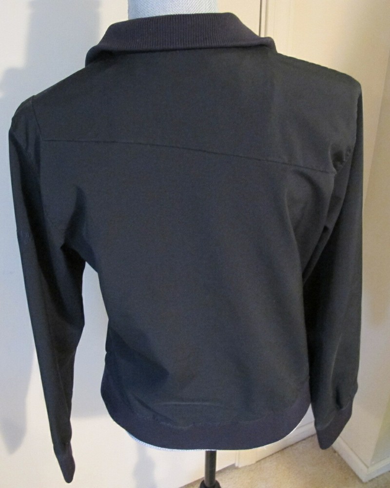 Women's Medium Columbia Full Zip Black Spring/Fall Jacket /Coat