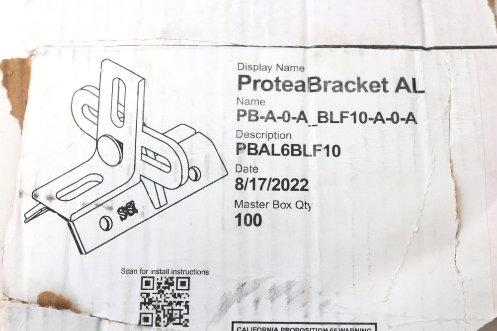 (1) S-5! ProteaBracket AL Solar Panel Mount Bracket Trapezoidal Protea Bracket