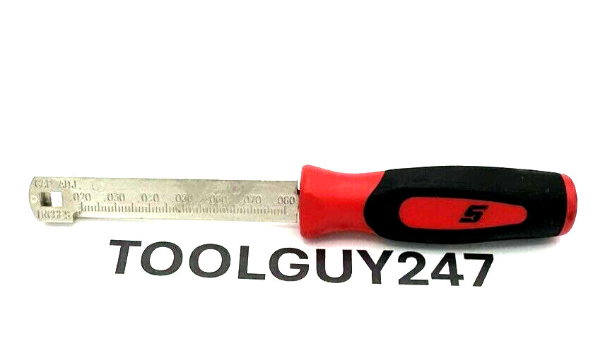 SNAP  ON FBP2 R POCKET RED Soft Grip Spark Plug Ramp Gauge NEW USA TOOLS