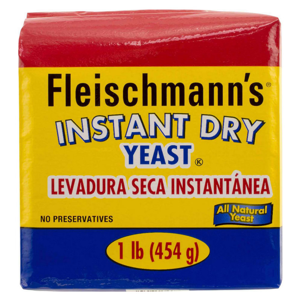 Fleischmann's Instant Dry Yeast Bread Baking 1lb
