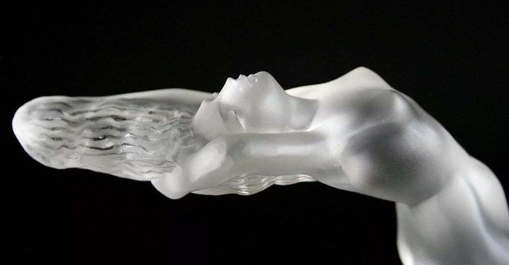 Lalique Chrysis Car Mascot Pristine