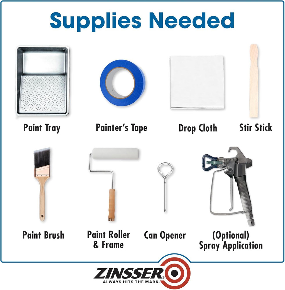 373693 HIDZ Multi-Purpose Primer and Sealer, Quart, Flat White