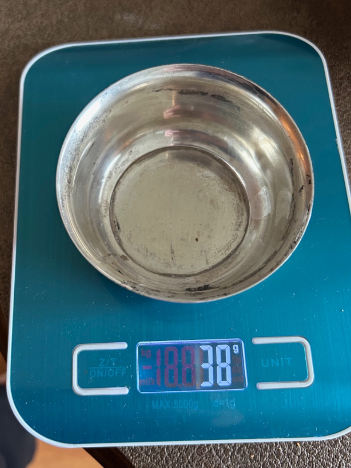 ANTIQUE BRUCKMANN & SOHNE GERMAN 835 SILVER SMALL BOWL