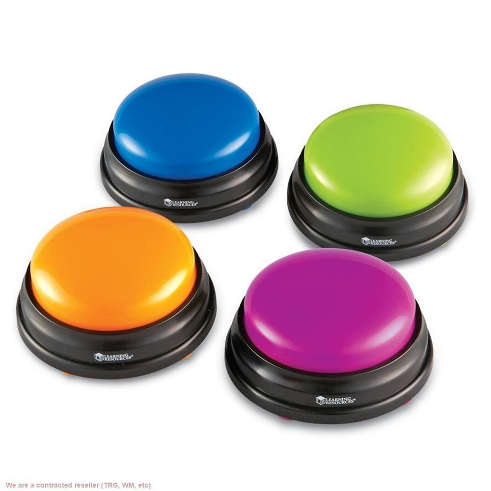 Learning Resources Answer Buzzers - 4pk: Teaching Aid, Educational Tools for ...
