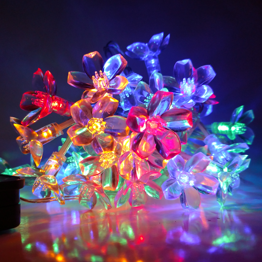 Solar Powered LED String Lights