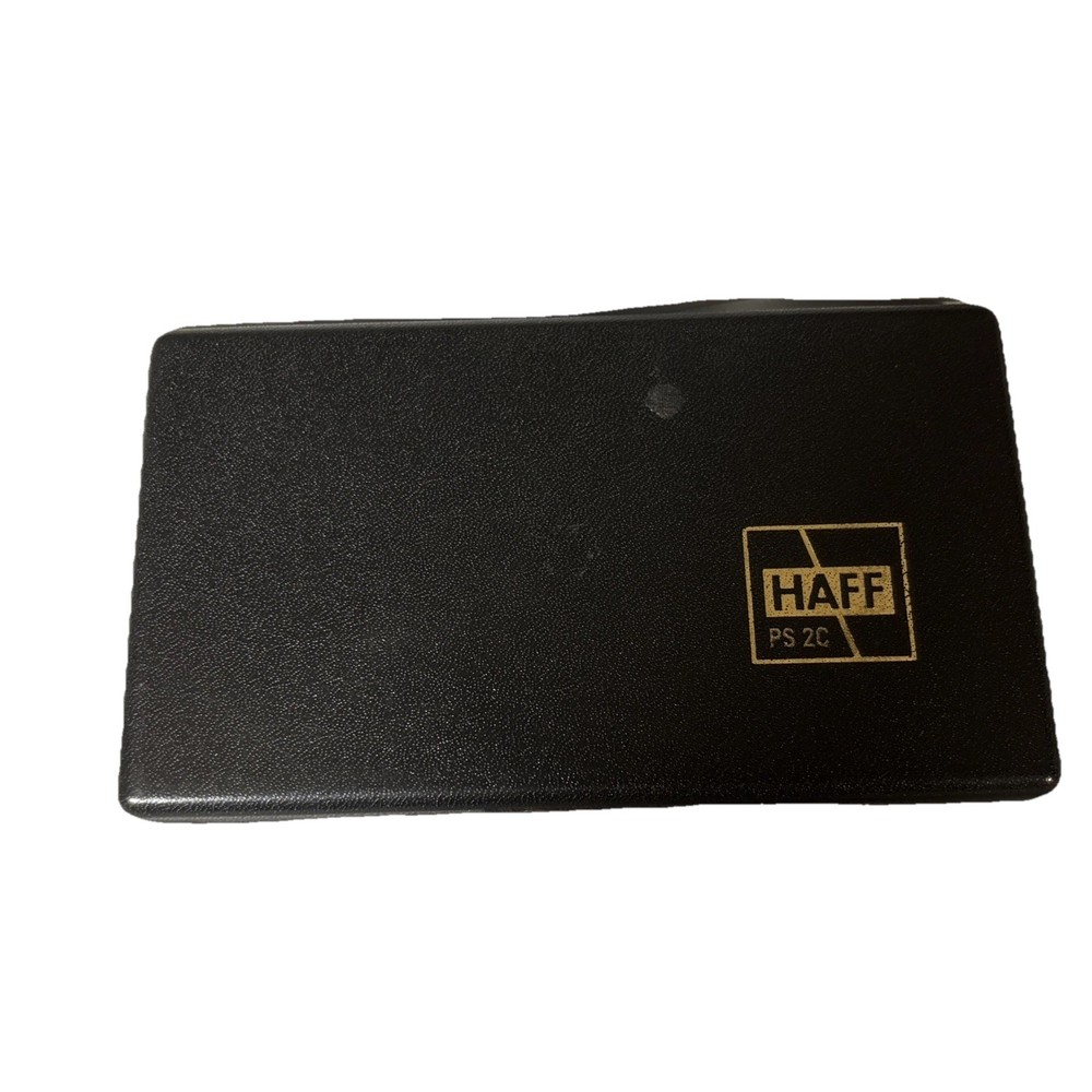 HAFF PS 2C Drafting Drawing Instrument Set in Case Extremely Nice Condition