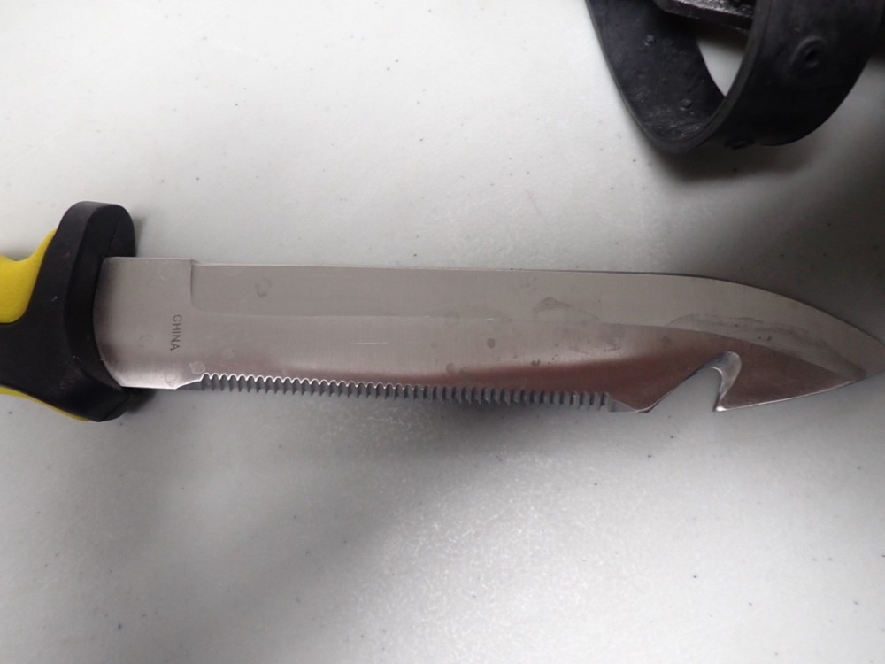 Scuba Dive Knife Big Used