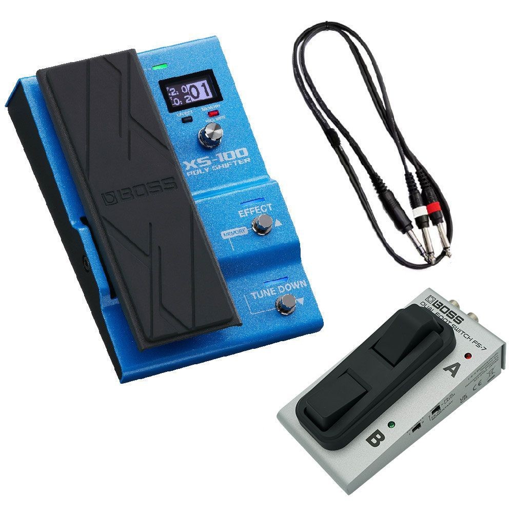 BOSS XS-100 Poly Shifter + FS-7 Footswitch & Cable