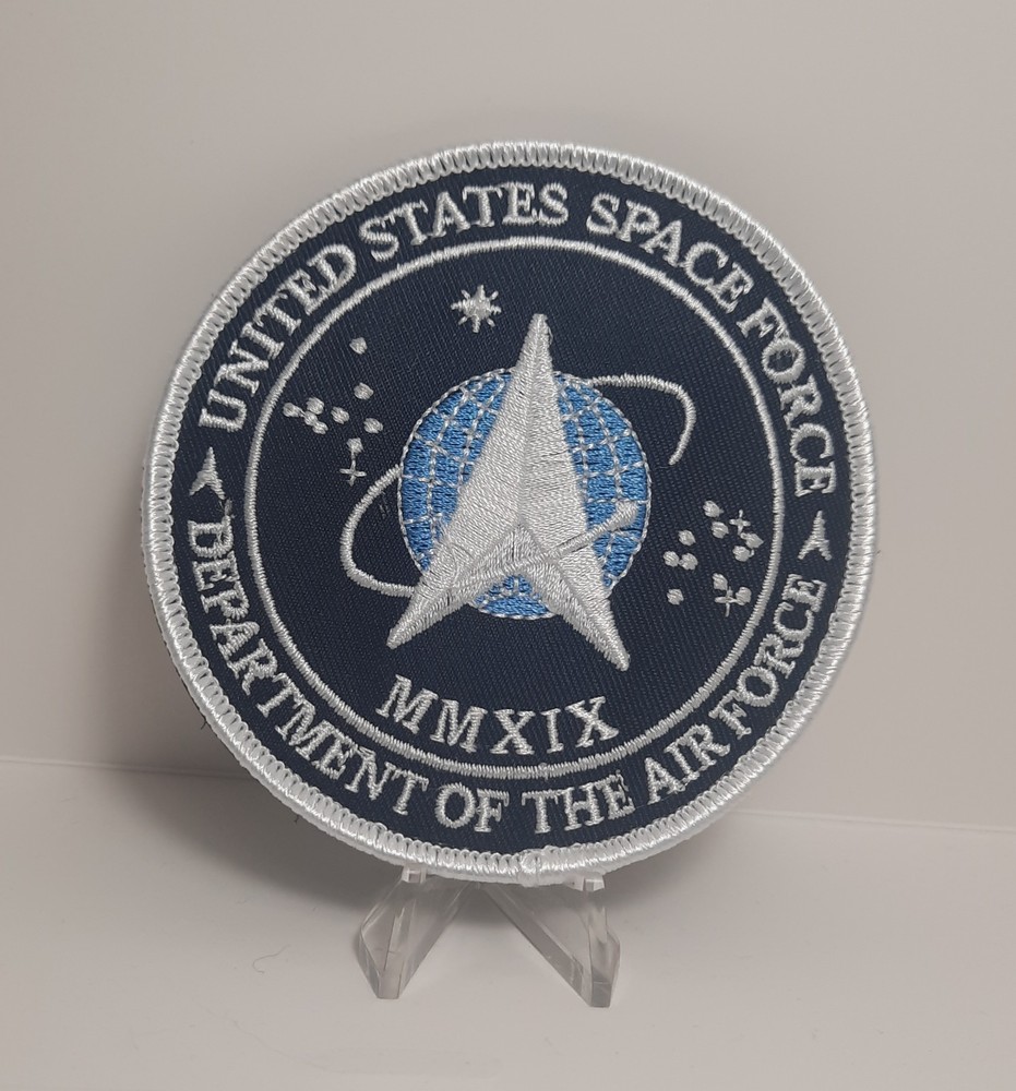 Authentic U.S. Space Force -Department of the Air Force - Hook Back Patch