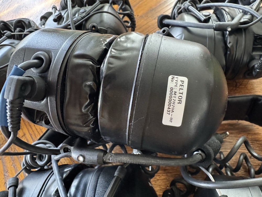 Atlantic Signal Drop & Deploy Portable Intercom System With 6 Peltor Headsets