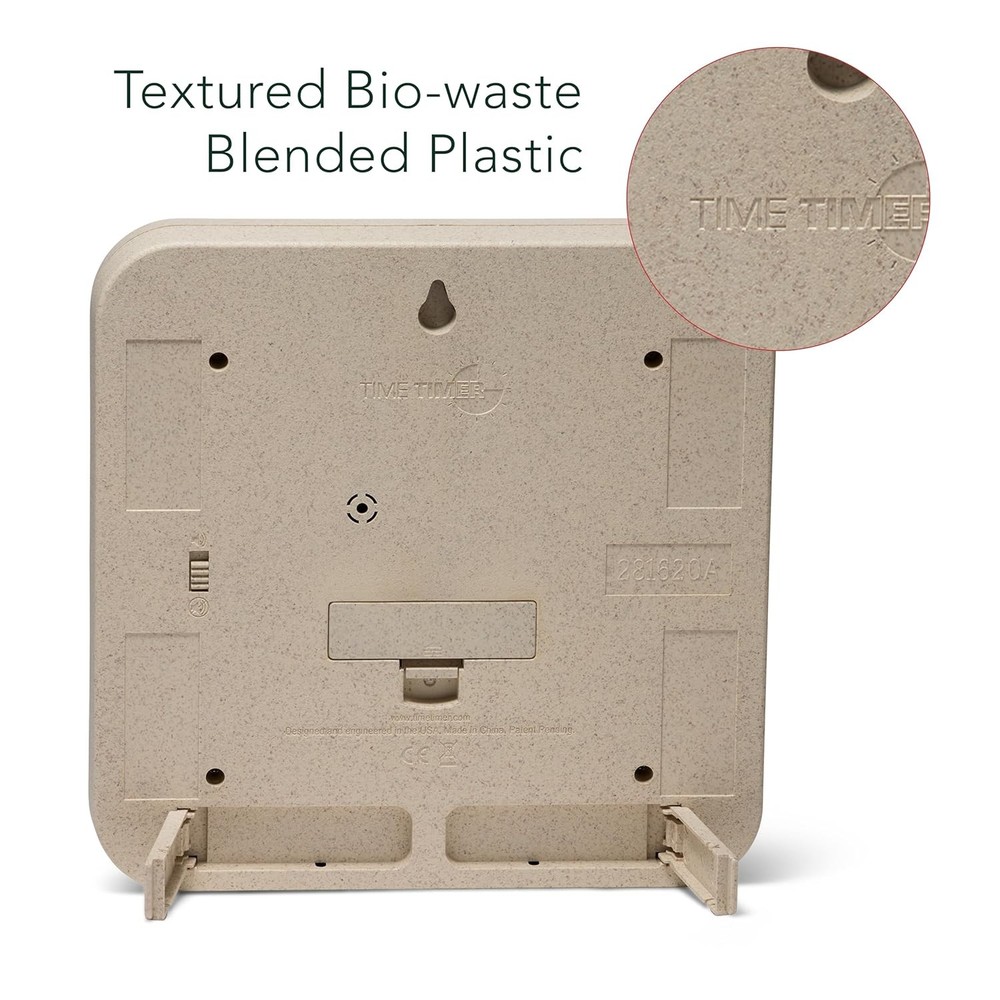 Time Timer® Retro 8 inch Eco Edition Visual Timer - 60 Minute Desk Countdown Cl