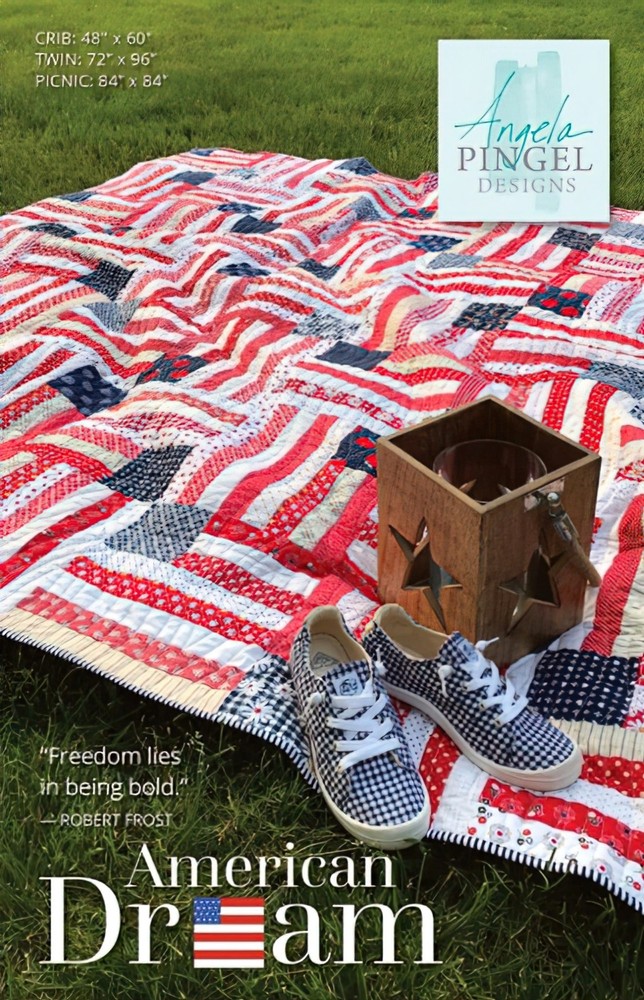 American Dream Quilt Pattern by Angela Pingel