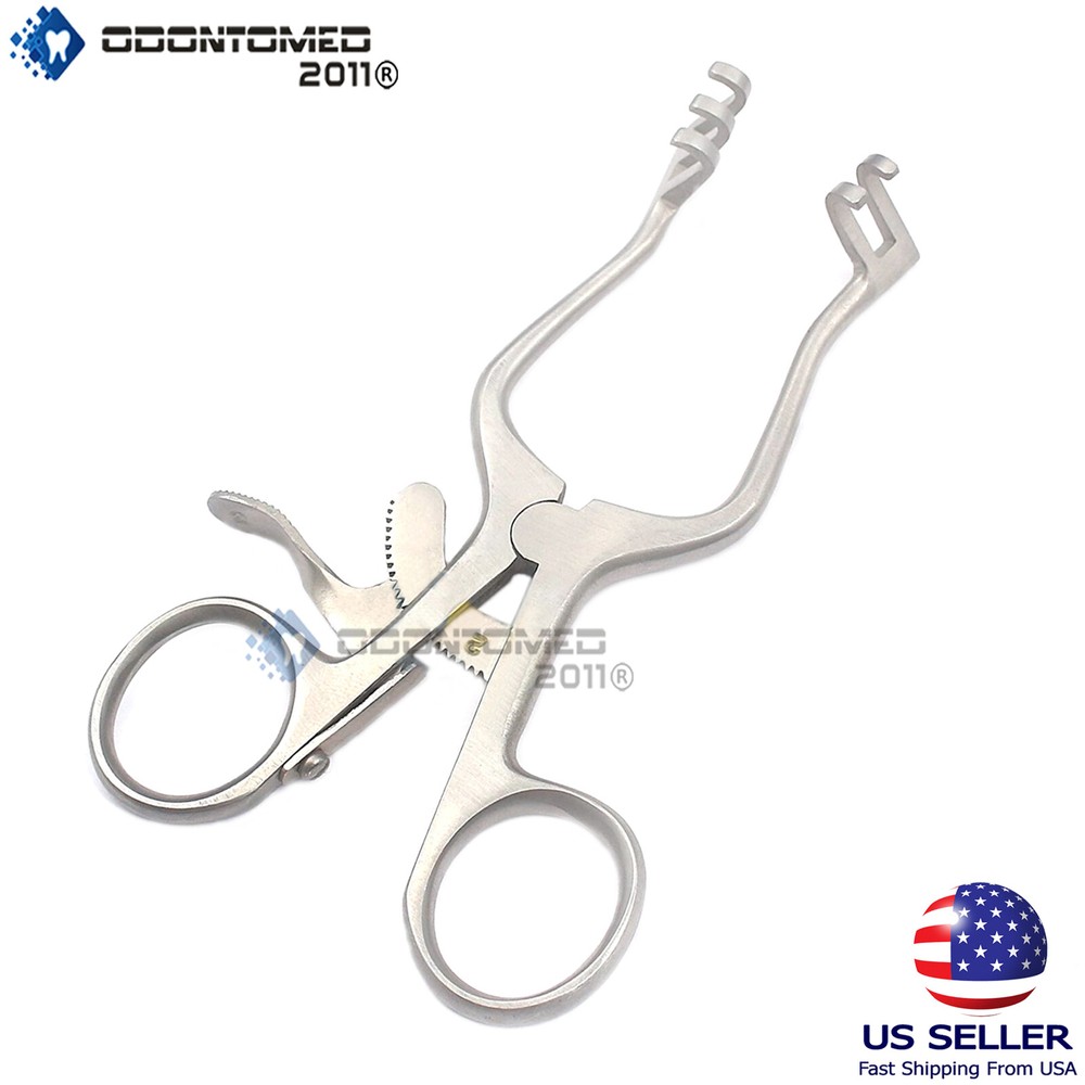 Weitlaner Retractor 2x3 Blunt Prong 4.5'' ENT Veterinary Instruments