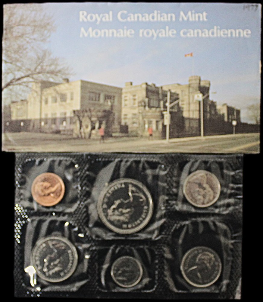 1977 Canada Full Water Line Proof Like Set