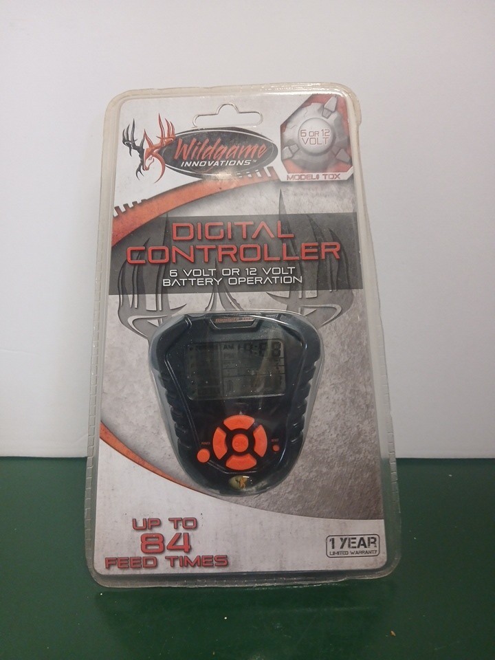 Wildgame Innovations Model TDX Digital Feeder Controller 6 or 12 Volt