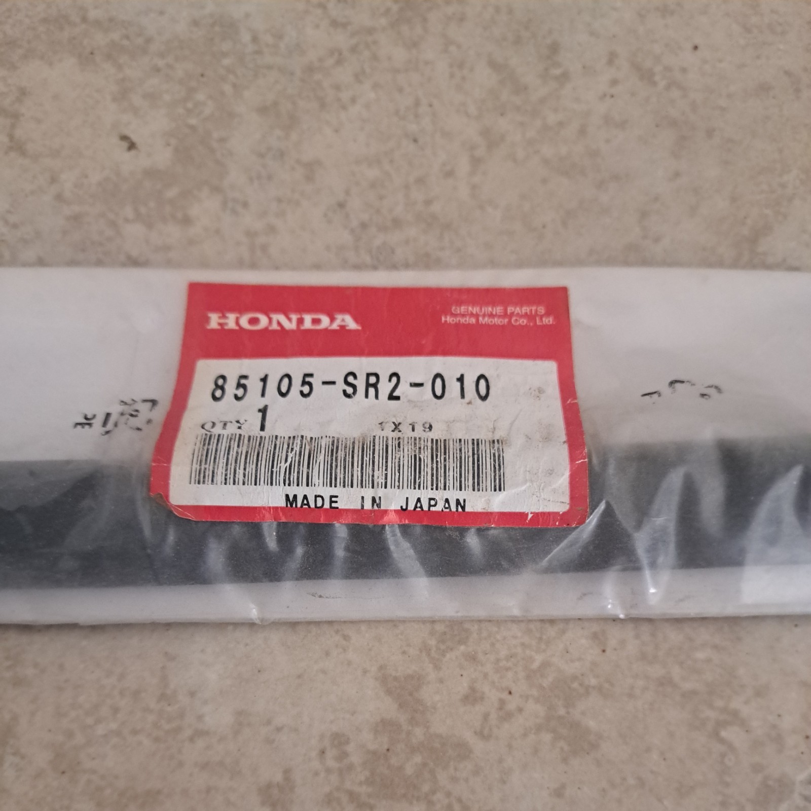 Honda Del Sol Targa Top Roof Side Seal Rubber Weatherstrip Factory Sealed OEM