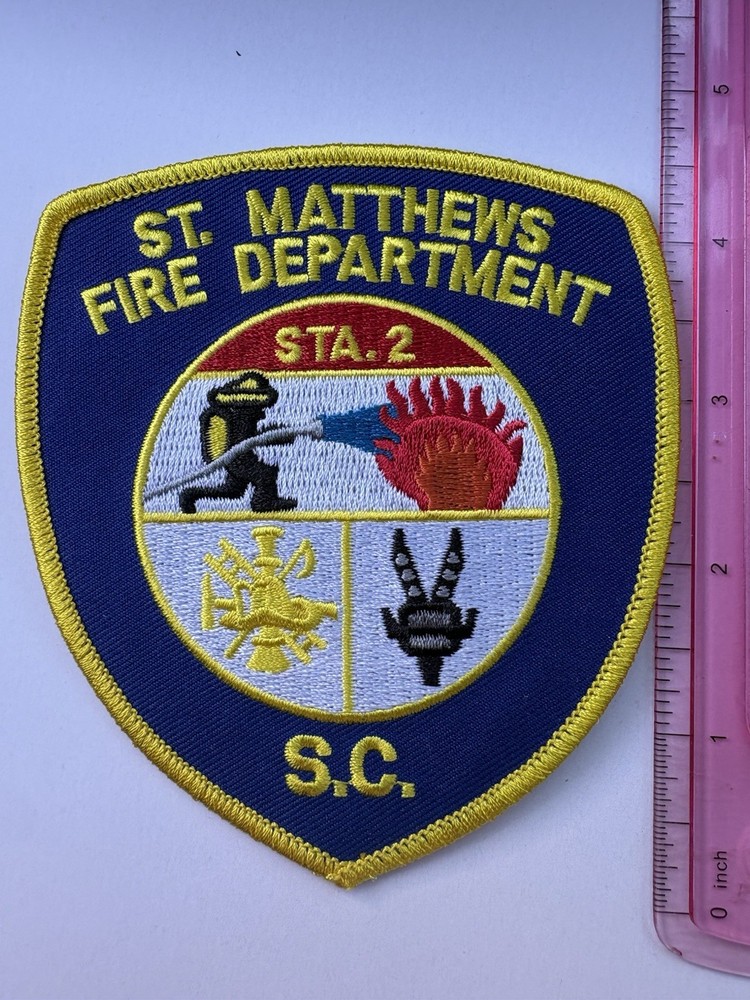 Saint Matthews South Carolina Fire Patch