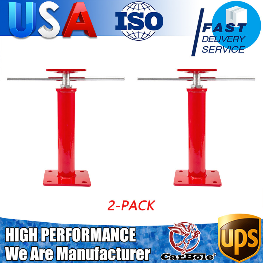 2Pc House Leveling Lift Sagging Floor Beam Column Support Jack Post Tool Durable