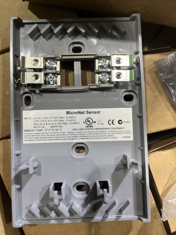 Schneider MN-S3 MicroNet Sensor with Setpoint Adjustment and Override