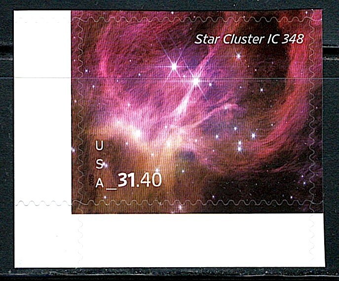 Mint US Star Cluster Single Priority Express Mail Stamp. Scott# 5955, (MNH)