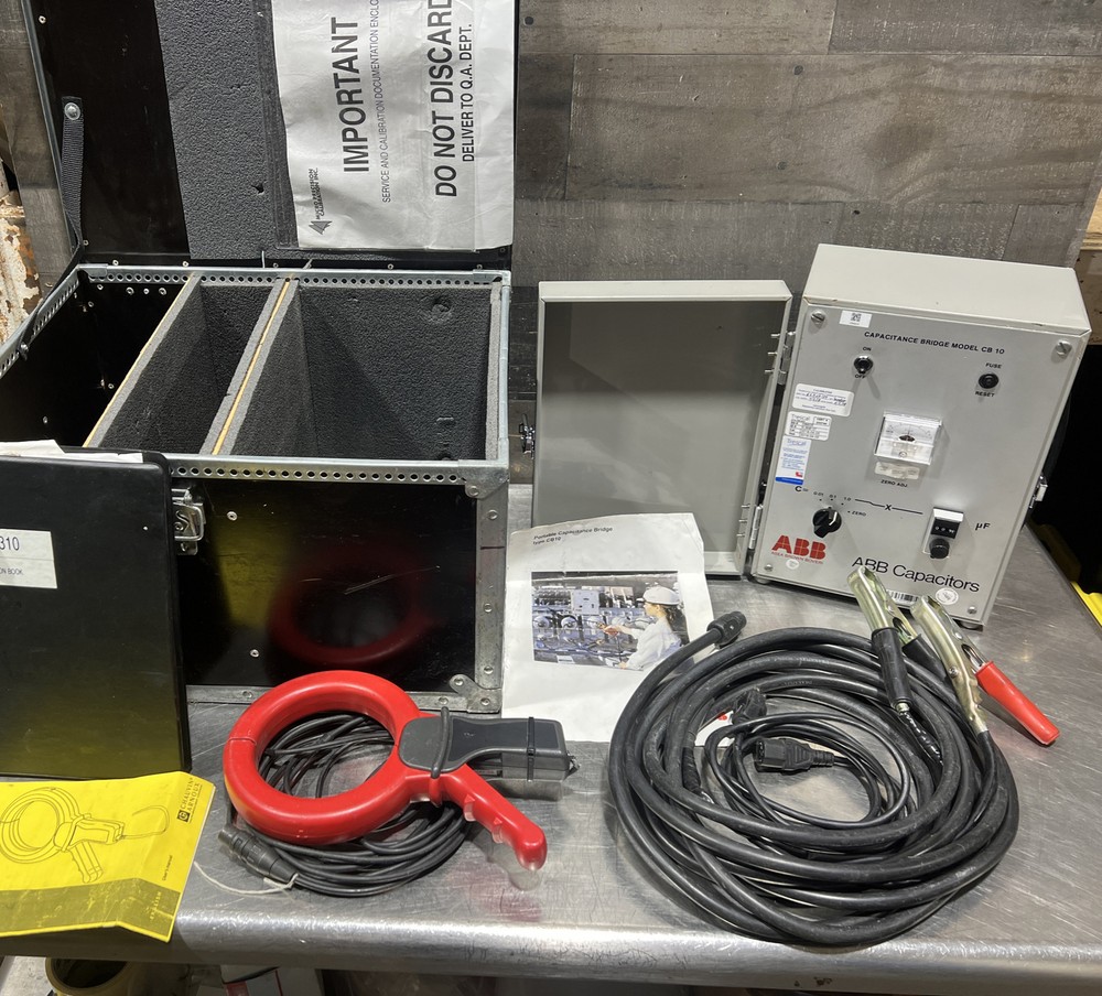 ABB CB10 Portable Capacitance Bridge Used Surplus