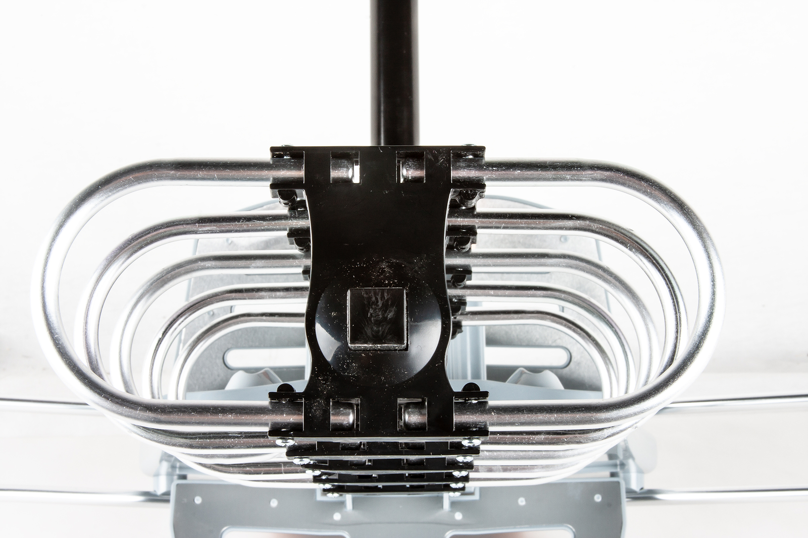 990 Mile HDTV Outdoor Amplified TV Antenna 36dB Rotate 360° UHF VHF FM with Pole