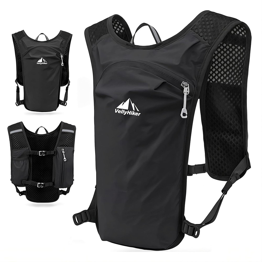 Hydration Pack Lightweight Hydration Running Backpack for Men & Women, 6L Bre...