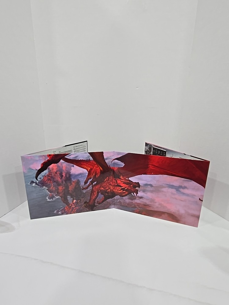 Dungeons & Dragons 5th Edition 5E 4-Panel DM's Dungeon Master's Screen 2017 VGC
