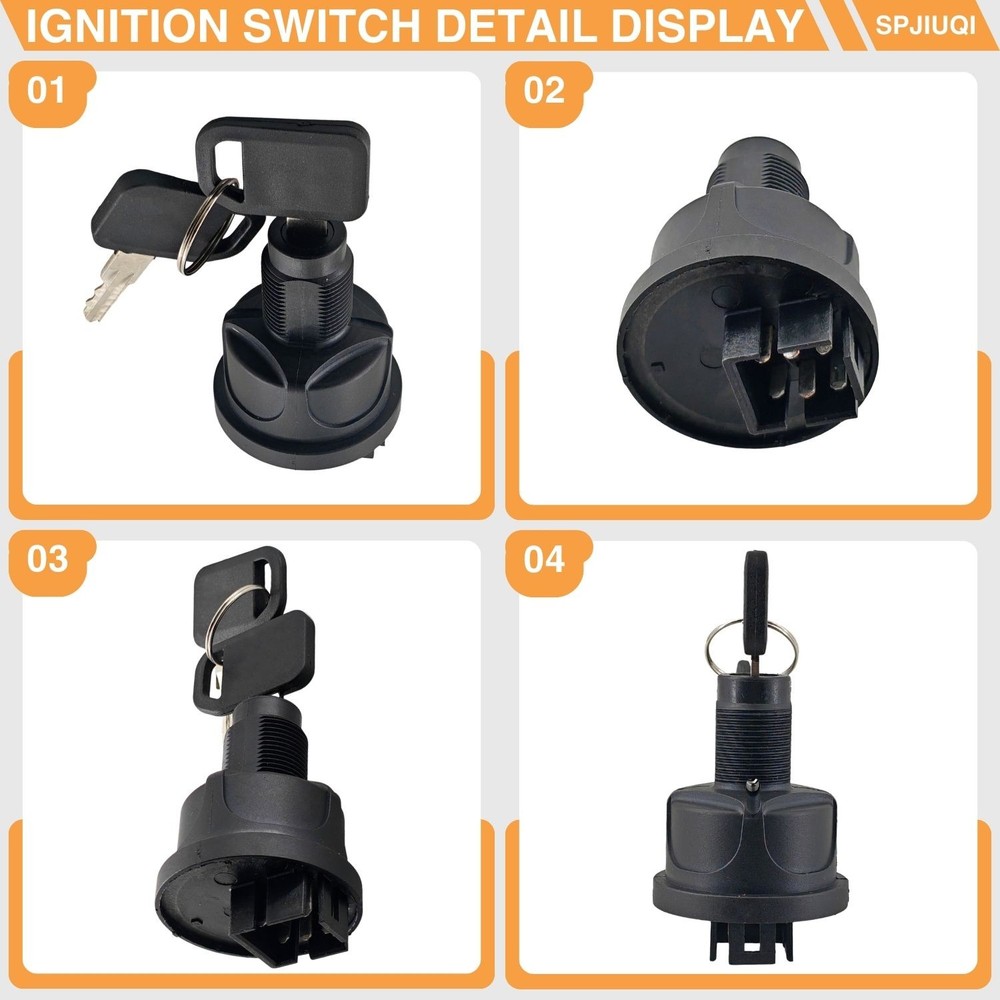 AUC15330 AUC15805 TCA26088 Ignition Switch Direct Replacement for John Deere