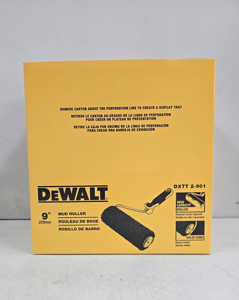 (6) DEWALT 9 in. Mud Roller Replacement Sleeve