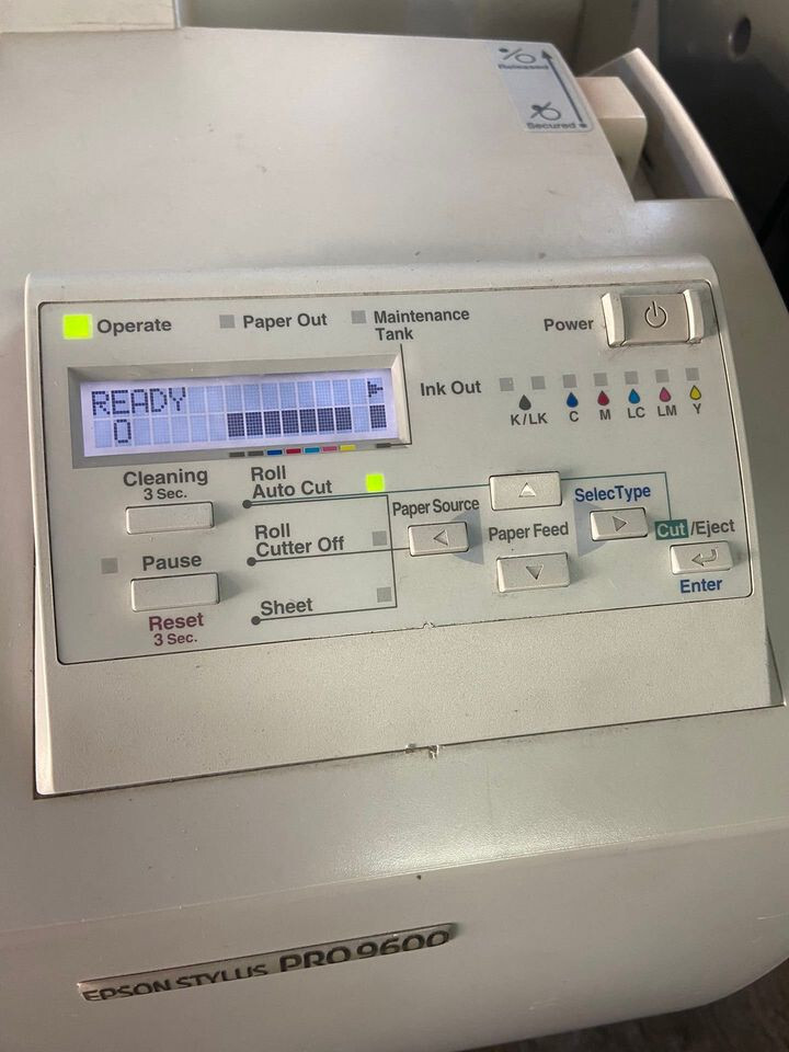 Epson Pro 9600 Dye Sublimation Printer