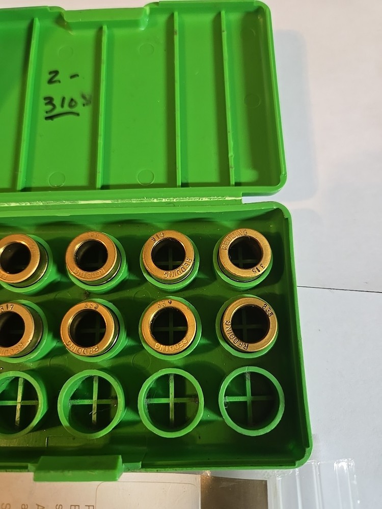 REDDING TITANIUM NITRIDE NECK SIZE BUSHING VARIOUS SIZES (SOLD INDIVIDUALLY)