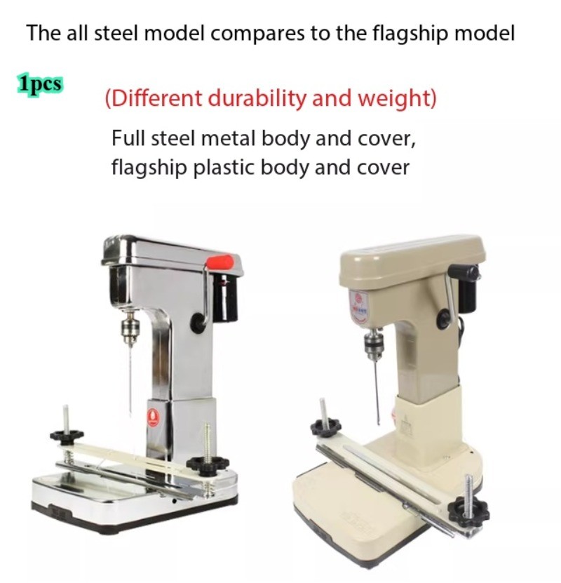 Electric Binding Machine, Hole Punch, Financial Document Drill, Threading Punch