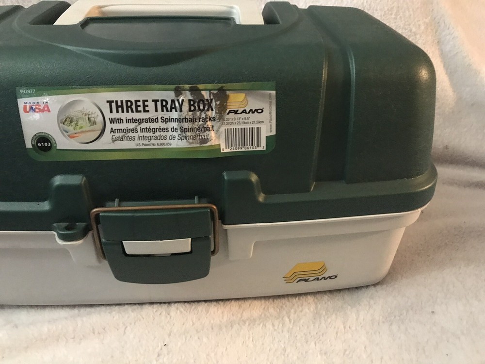Plano 6103 3 tier Tackle Box Plastic