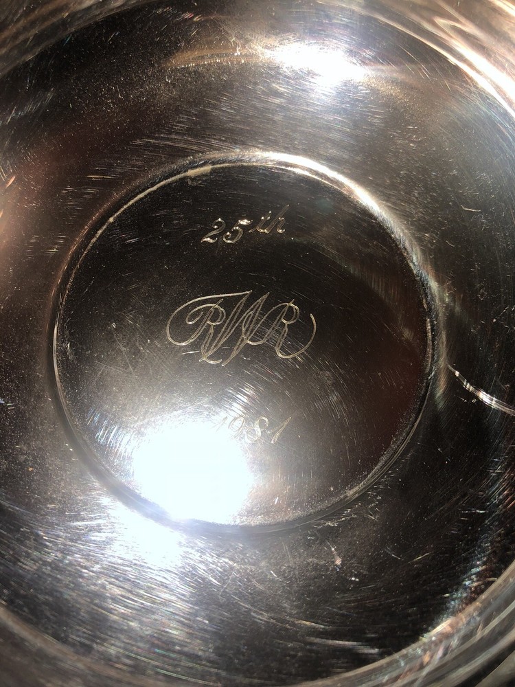 Silver Plates Small Plates 12 Pices