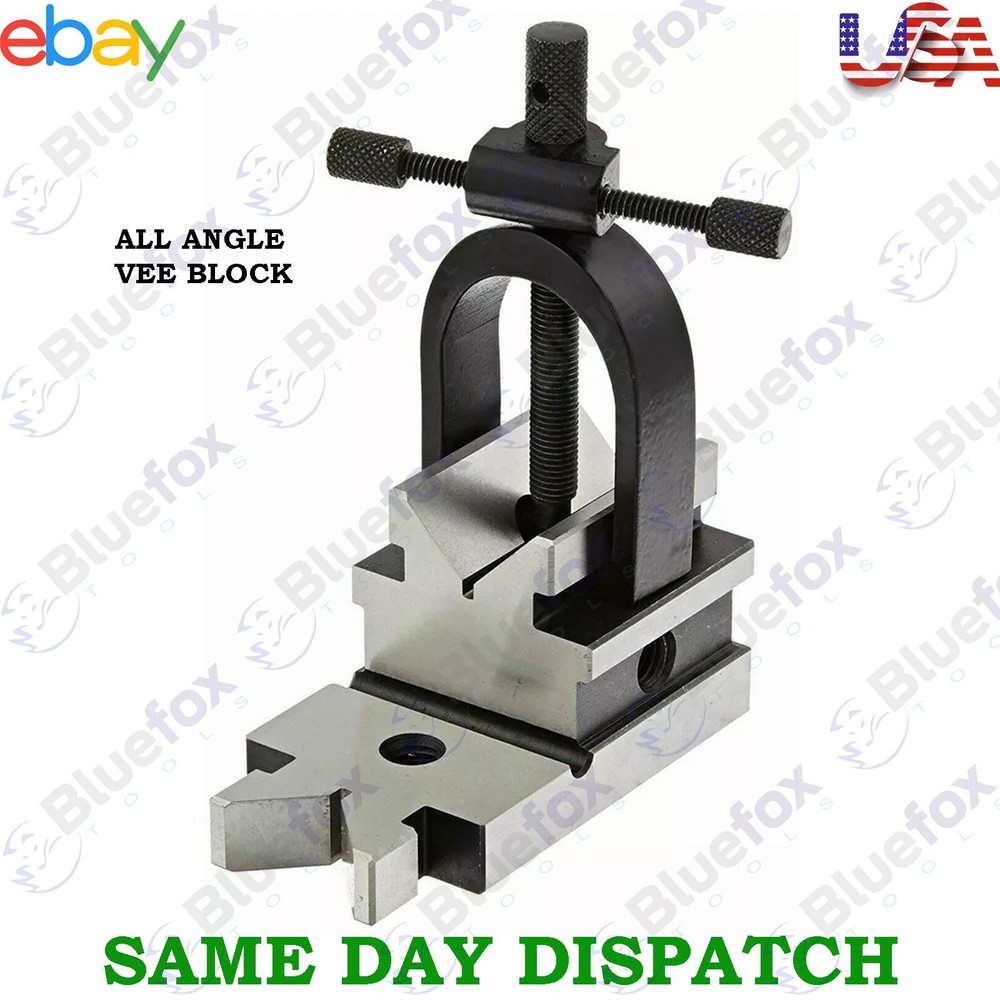 HAWK All angle V-block & clamp, Toolmakers' V-block & clamp NEW