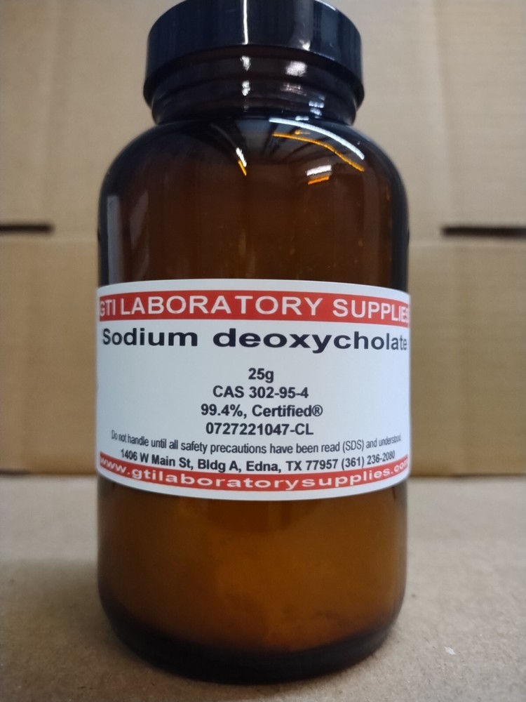 Sodium deoxycholate, Certified® 25g