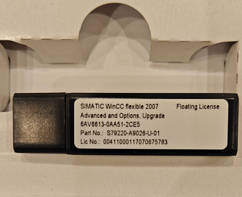 Siemens SIMATIC WinCC flexible 2007 Advanced Upgrade Floating License USB