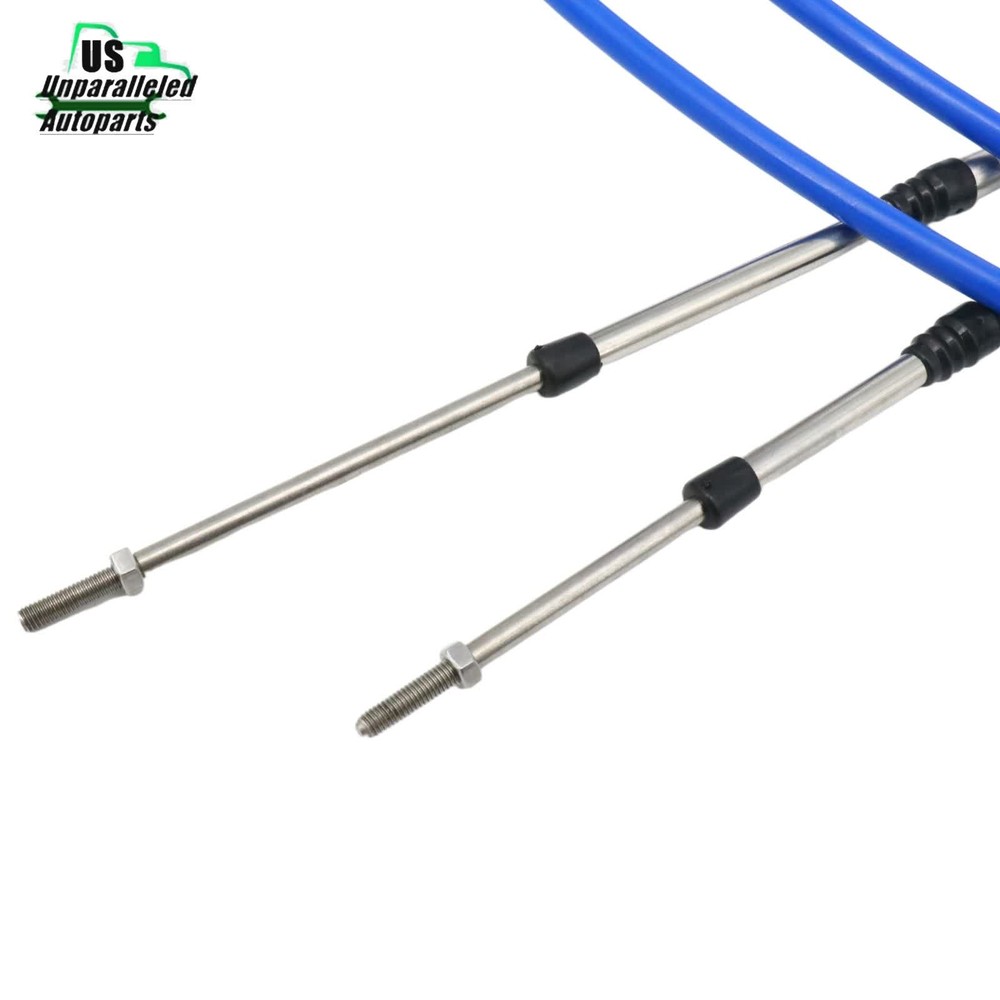 2PCS 20FT Marine Throttle Shift Remote Control Box Cable 33C For Yamaha Outboard