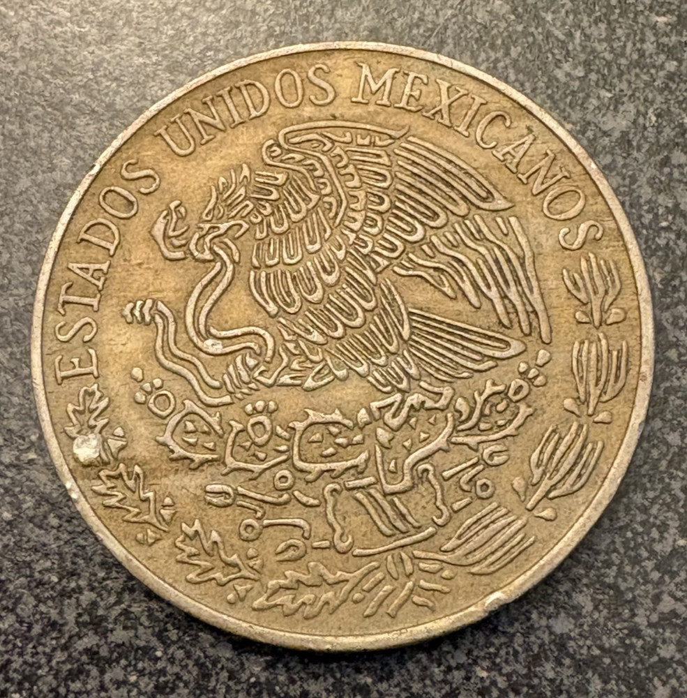 Mexico 5 Pesos Guerrero 1971 - Nice condition
