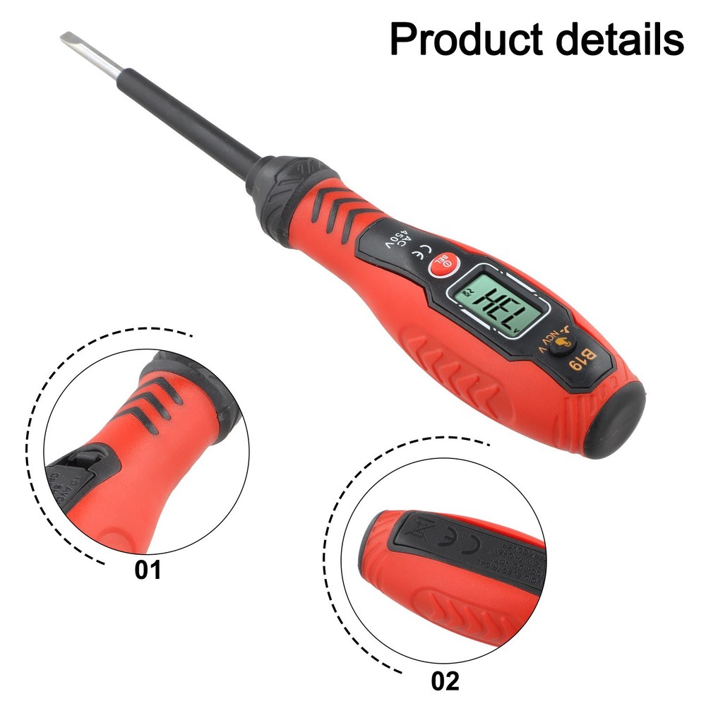 Electric Voltage Tester Pen for Safe Live Neutral Wire Identification Work