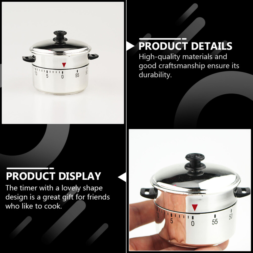 Mechanical Timer Cute Kitchen Timers Cooking Wind up Student Child